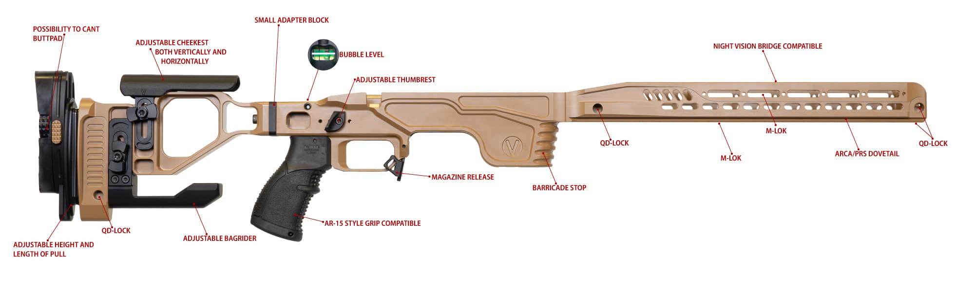 Remington 700 competition chassis