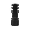 Modular caliber rifle compensator